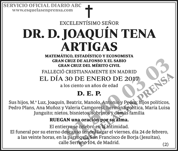 Joaquín Tena Artigas
